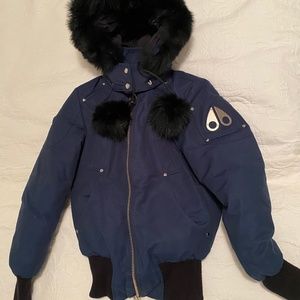 MOOSE KNUCKLES Kids Bomber Jacket